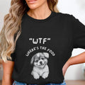 Dog Lover Unisex Round Neck Classic Fit – Adorable Pet Print Cotton Tee Unisex