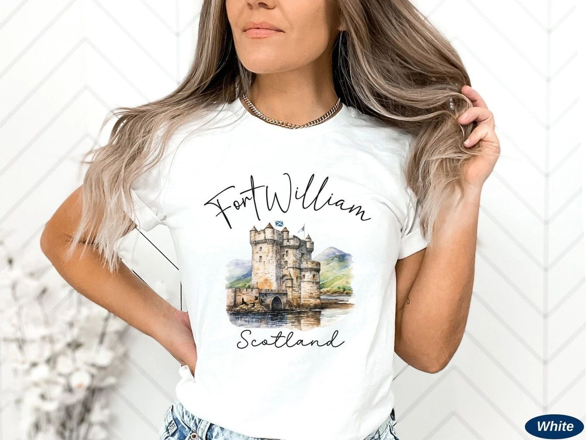 Fort William Travel Gift for Scotland Trip Lovers Souvenir Tee Unisex