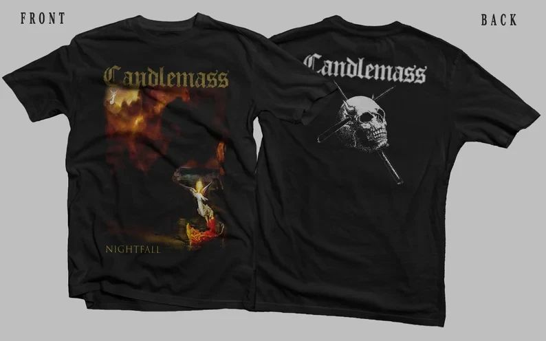 New DTG printed - CANDLEMASS Unisex