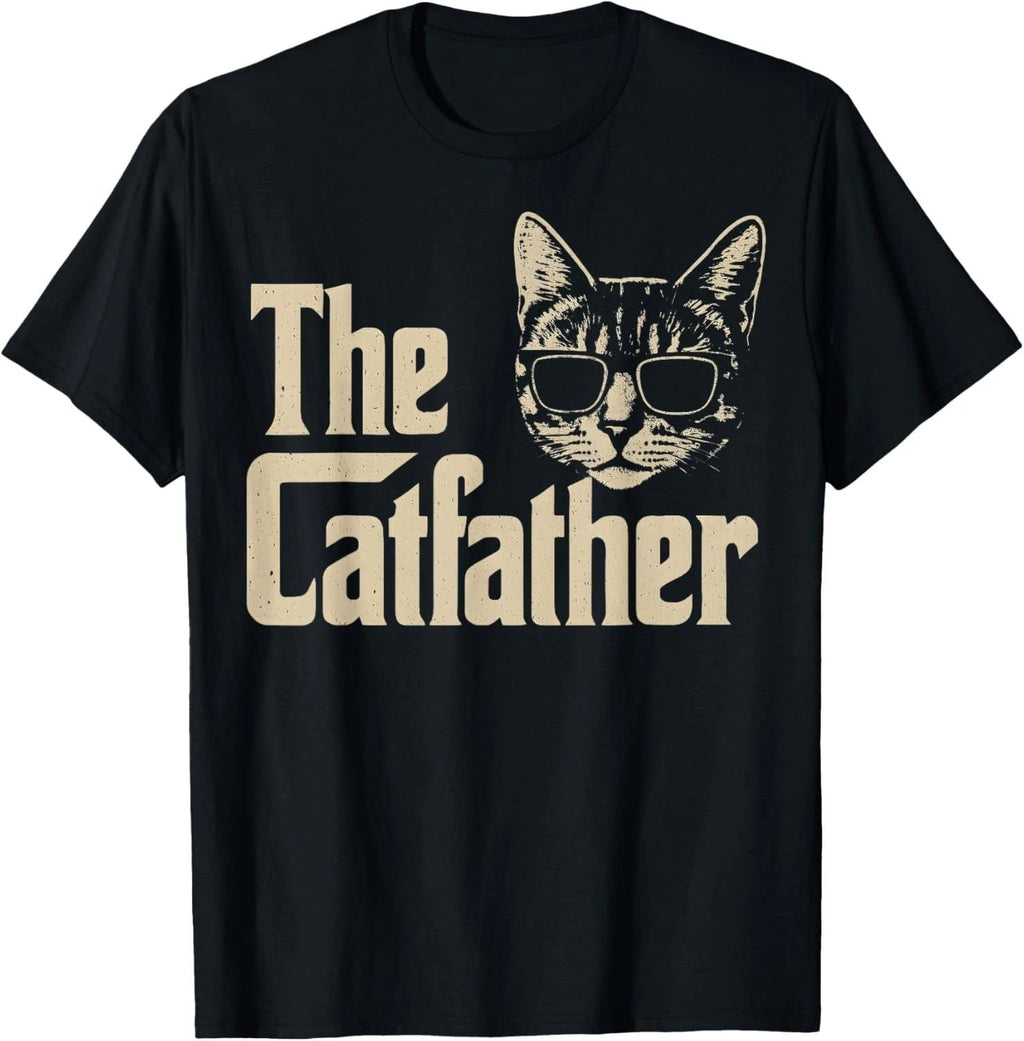 The CatFather Funny Cat Dad Apparel Cat Lover Gifts For Men unisex Unisex
