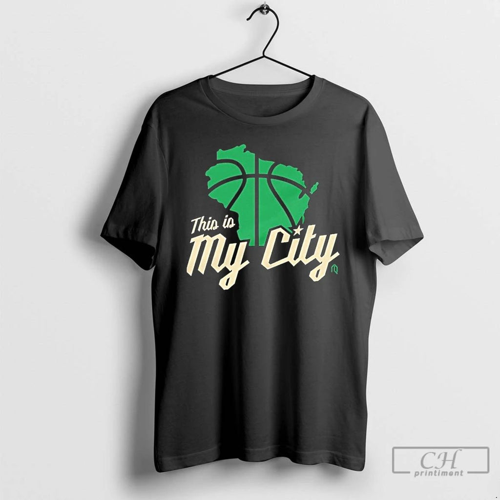 Premium Wisconsin Bucks This Is My City T Shirts Unisex