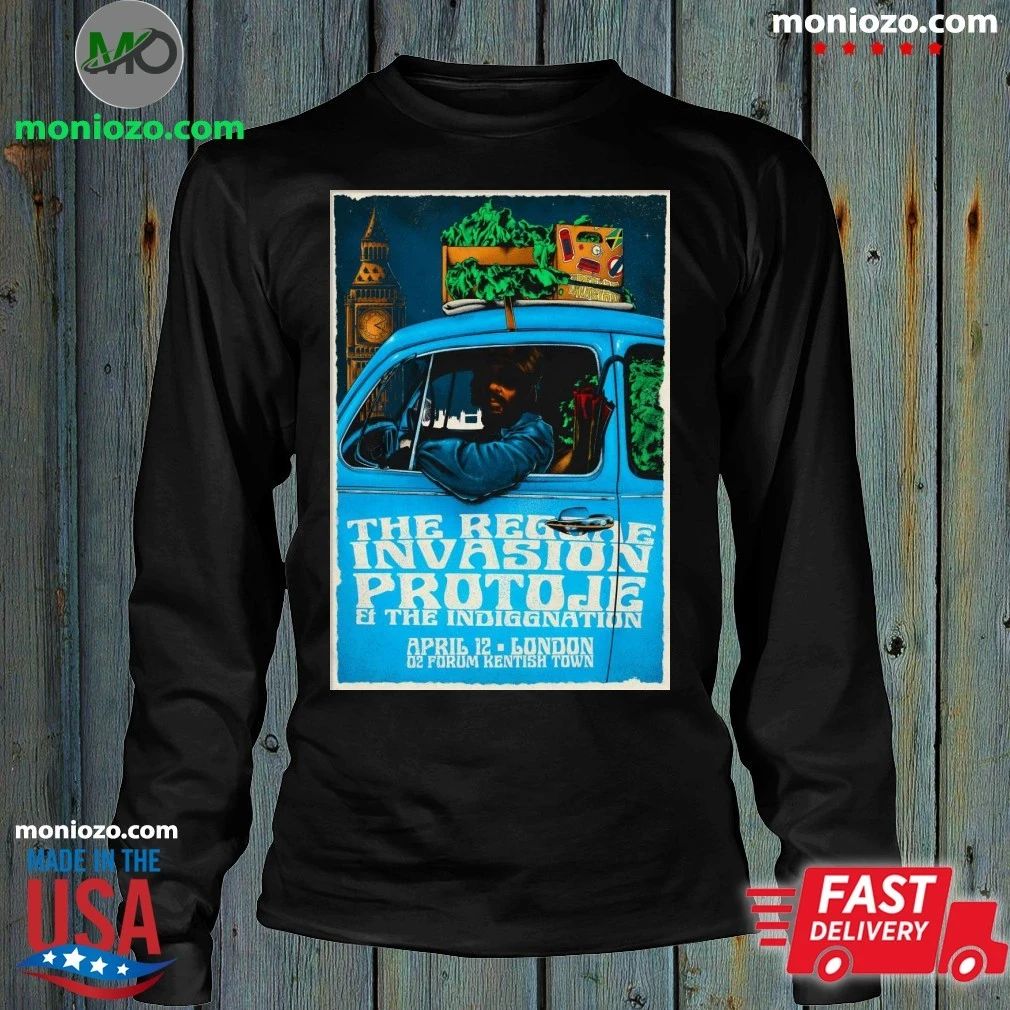 Protoje April 12 2026 In London UK Poster Shirt Unisex