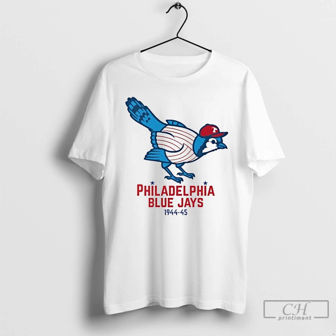 Premium Philadelphia Blue Jays Bird 1944 45 T Shirts Unisex