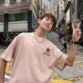 Men Cotton Printed Trendy Art Fashion Cartoon Animated High-quality SHP Unisex