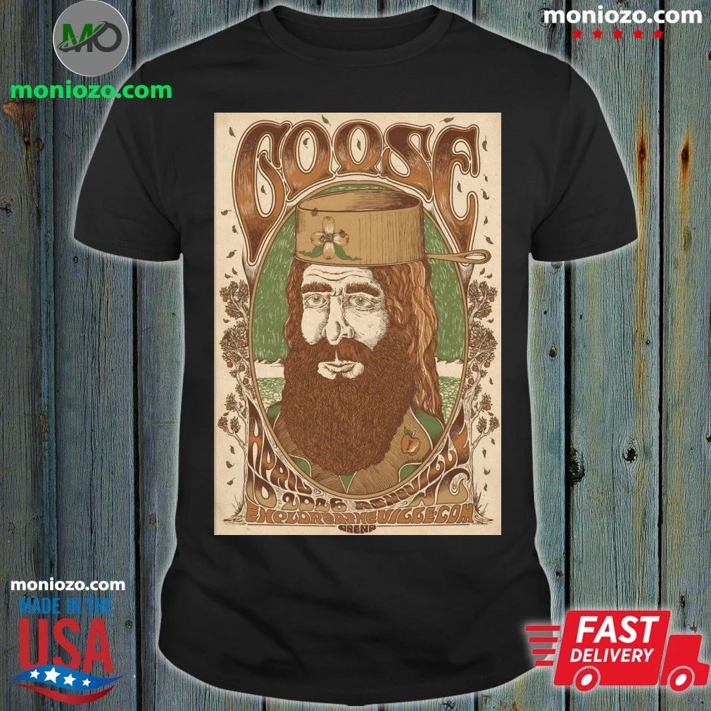 Goose In Asheville NC On April 10 2026 Poster Shirt Unisex