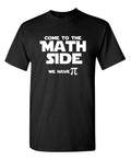 Math Side Sarcastic Humor Graphic Novelty Super Soft Ring Spun Funny T Shirt Unisex
