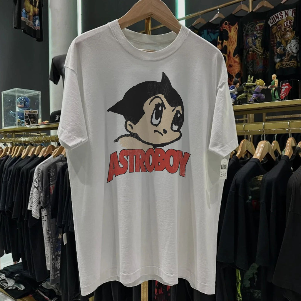 90S Astro Boy Aged White M Unisex