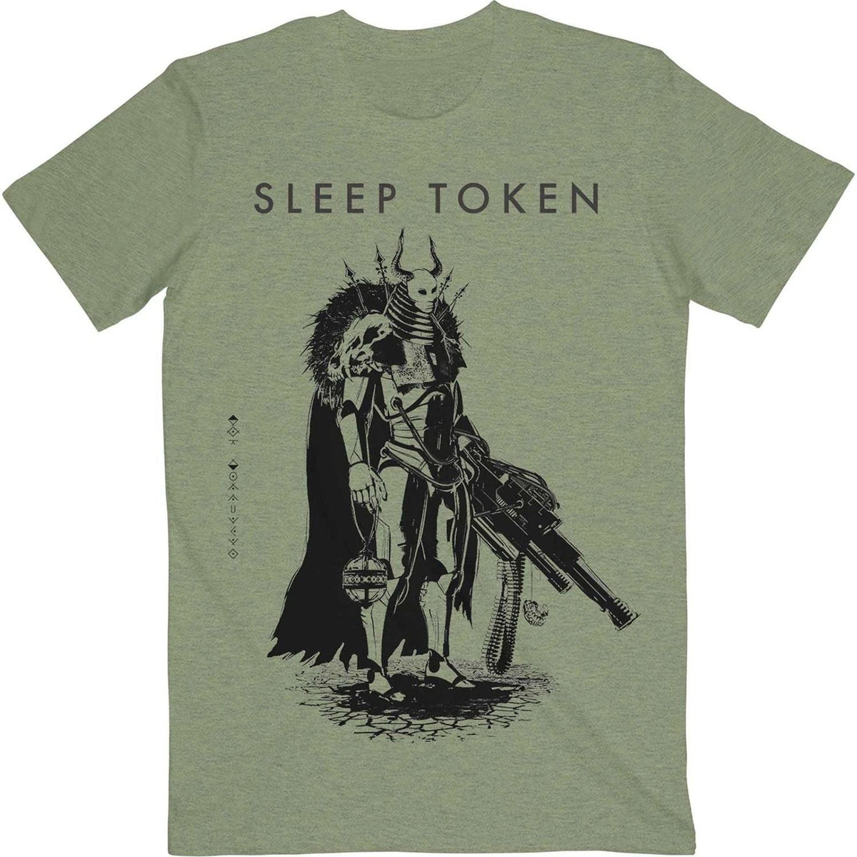Men's Sleep Token The Summoning Slim Fit Large Olive Unisex