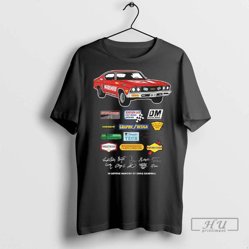 Officials In Loving Memory Of Chris Campbell Graphic T Shirts Unisex