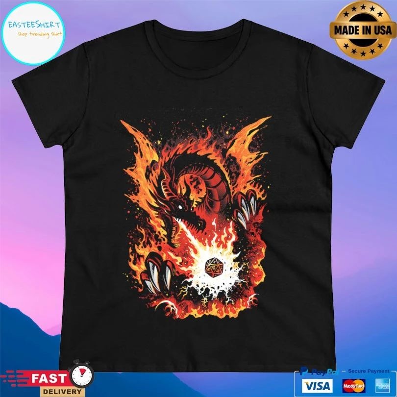Fiery Red Dragon Unisex