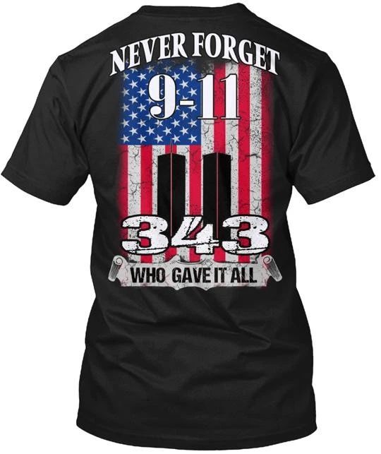September 11 (Remembering 9 11) Tee Made in the USA Size S to 5XL Unisex