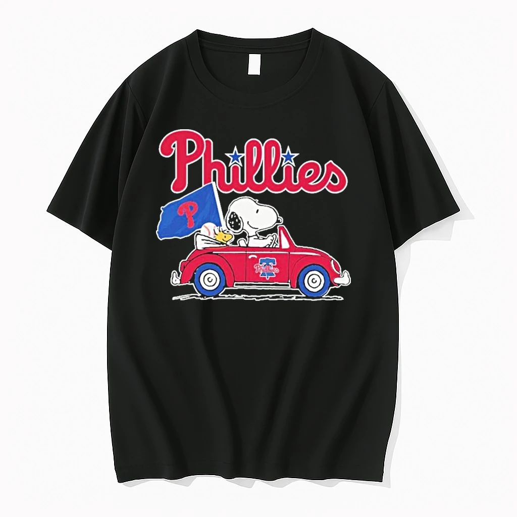 The Peanuts X Philadelphia Phillies Postseason 2025 Tshirts Sweater Unisex