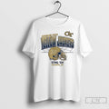 Classic Georgia Tech Yellow Jackets Football Helmet Grid Sting Em Atlanta Ga T Shirts Unisex