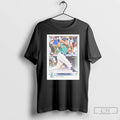 Classic Seattle Mariners Cal Raleigh Topps Baseball Card Player T Shirts Unisex
