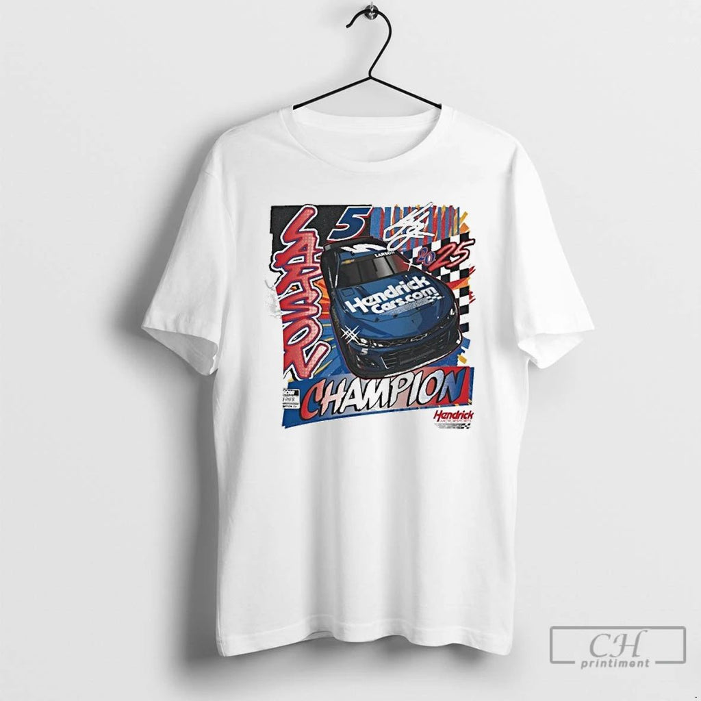 Premium Kyle Larson 2025 Nascar Cup Series Champion Regional Franklin T Shirts Unisex