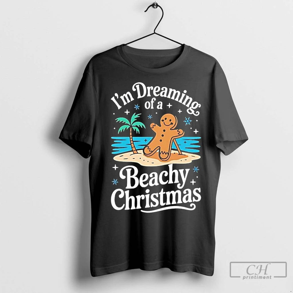 Premium Gingerbread Im Dreaming Beachy Christmas Unisex