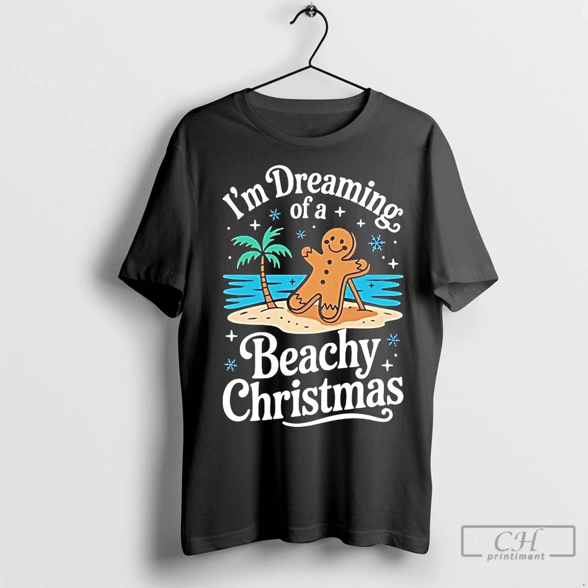 Premium Gingerbread Im Dreaming Beachy Christmas Unisex