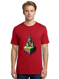 Floating-Castle-6 Mens Graphic Tee, 100% Cotton, Casual Summer Wear Unisex
