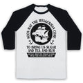 WELLERMAN COMES SEA SHANTY TIK VIRAL SONG HIT MEME TOK 3/4 SLEEVE BASEBALL TEE Unisex