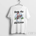 Premium Snowman Frosty The Marksman Christmas T Shirts Unisex