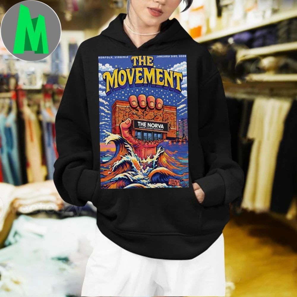 The Movement Norfolk Virginia Jan 31 2026 Poster Unisex