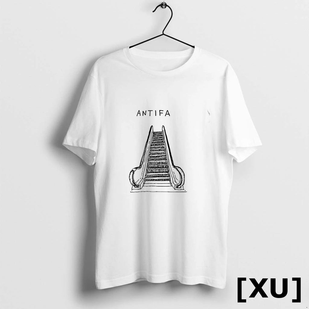 Antifa Escalator Dont Tread On Me Vintage Tshirts Sweater Unisex
