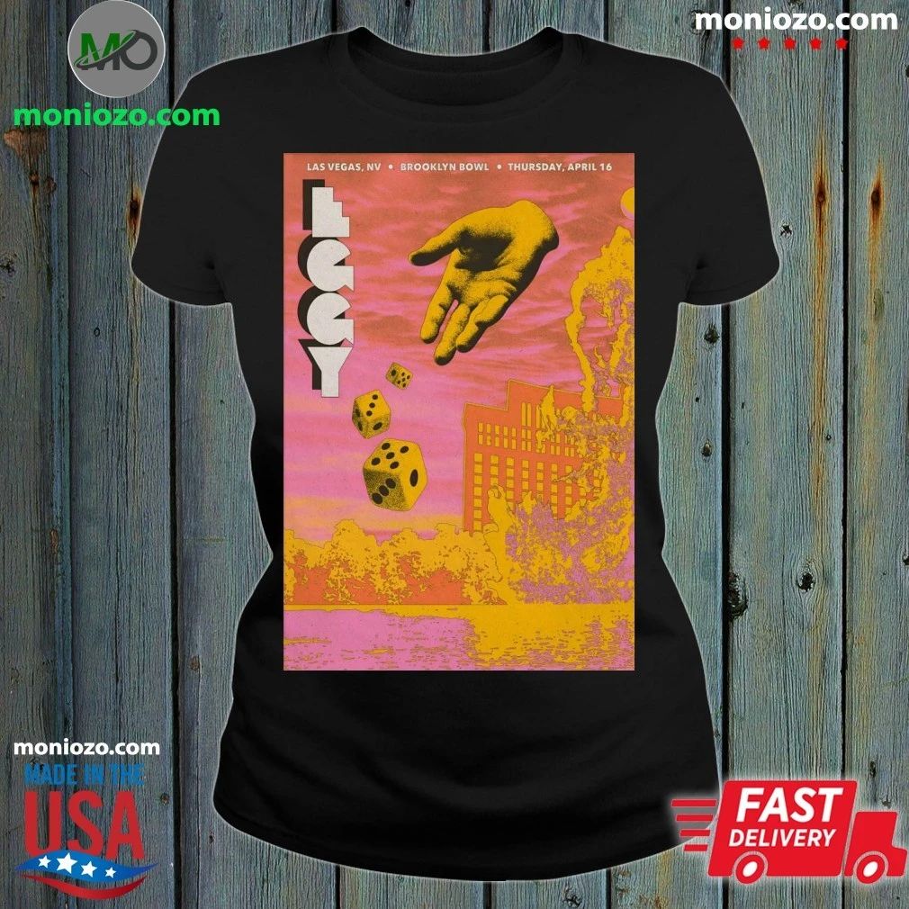 Original Eggy April 16 2026 Brooklyn Bowl Las Vegas Show Poster Shirt Unisex