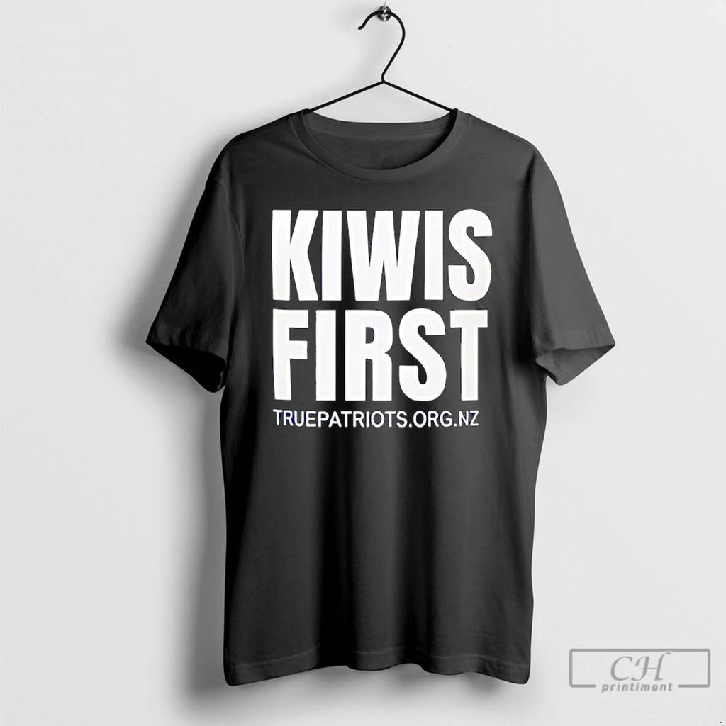 Premium Kiwis First Truepatriots Org Nz T Shirts Unisex