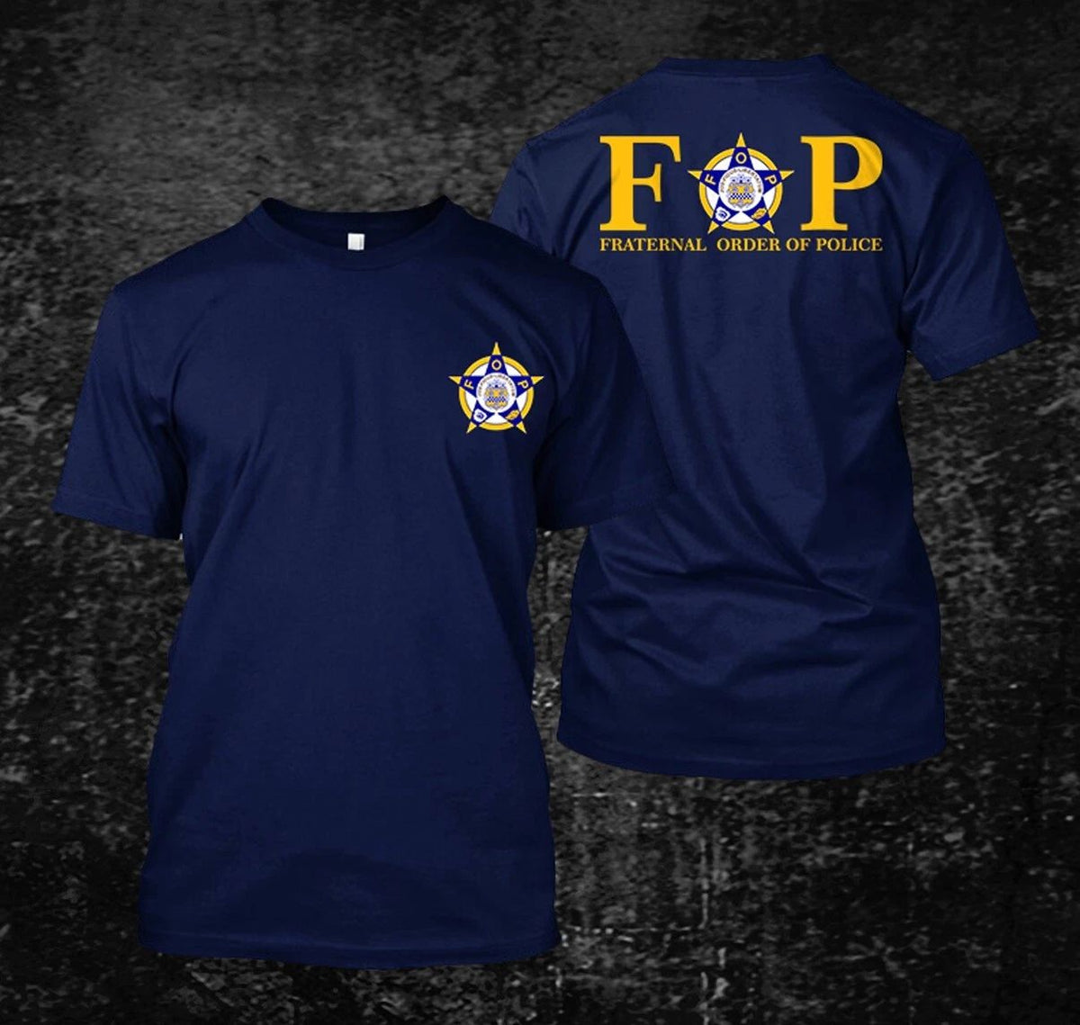 Flaternal Order of Police Logo - custom men's Tee Unisex