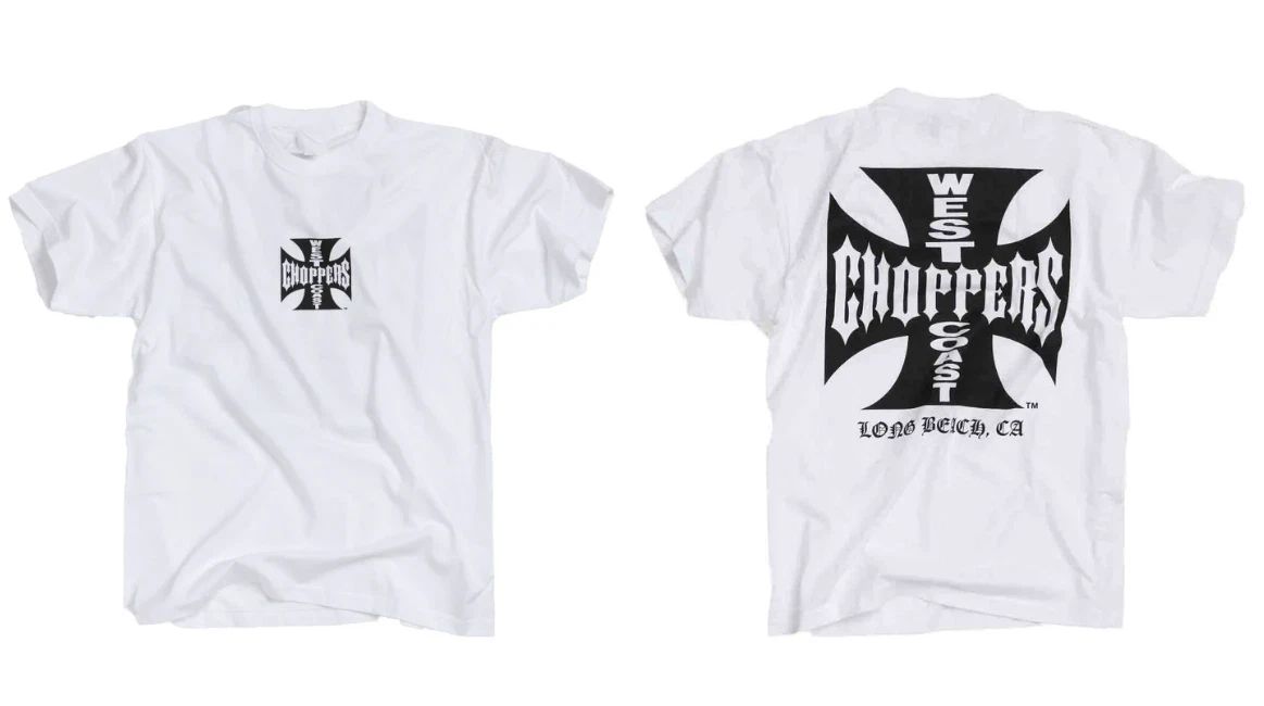 West Coast Choppers OG Classic Reprint Tee White Mens Streetwear S-5XL Unisex
