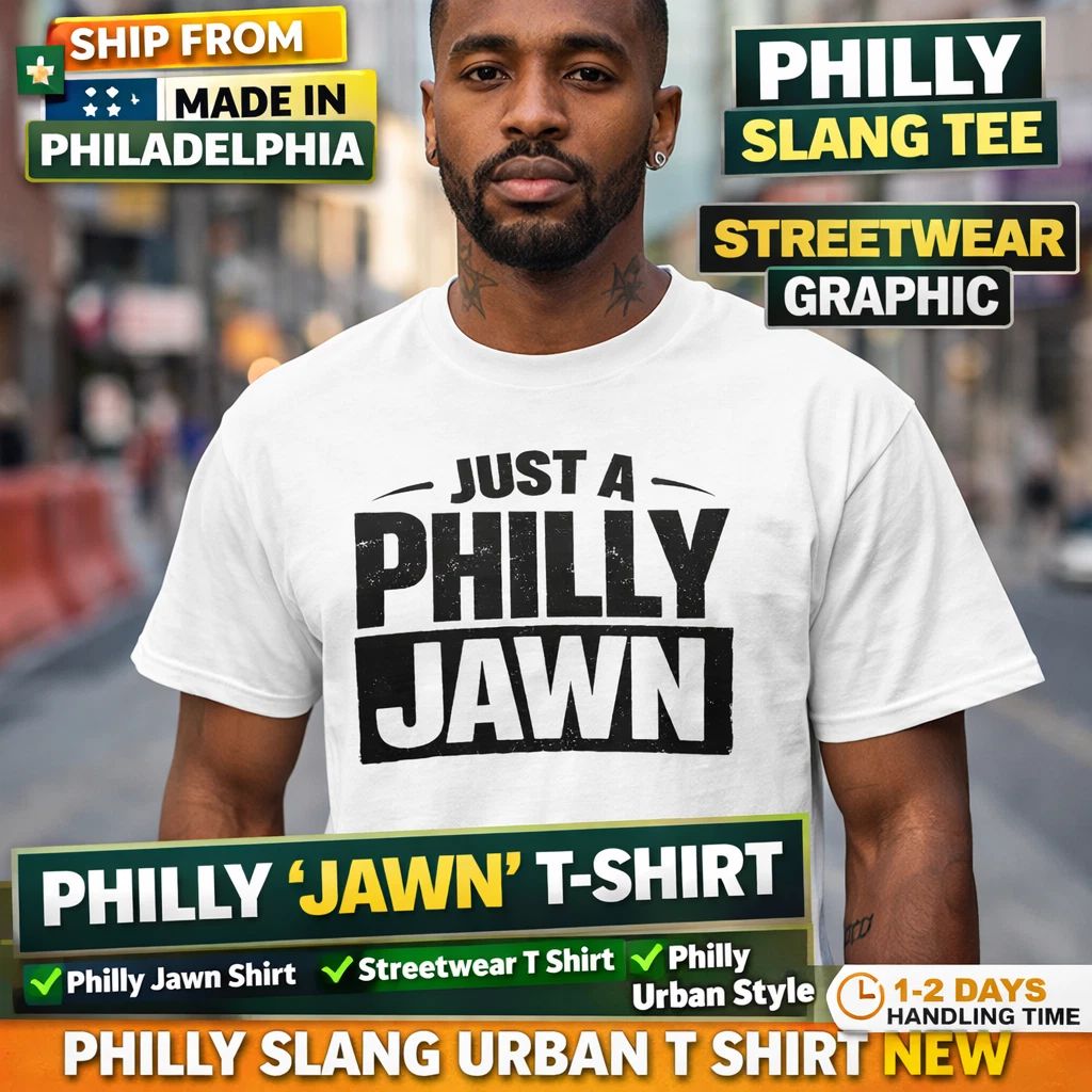 Philly Jawn Shirt Streetwear Graphic Tee Urban Slang Philadelphia TShirt Unisex