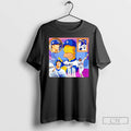 Classic Homer Simpson X Los Angeles Dodgers World Champions 2025 T Shirts Unisex