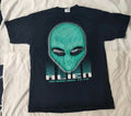 Vintage 2001 Gilda active Wear Fashion Victim Alien Tshirt XL Unisex
