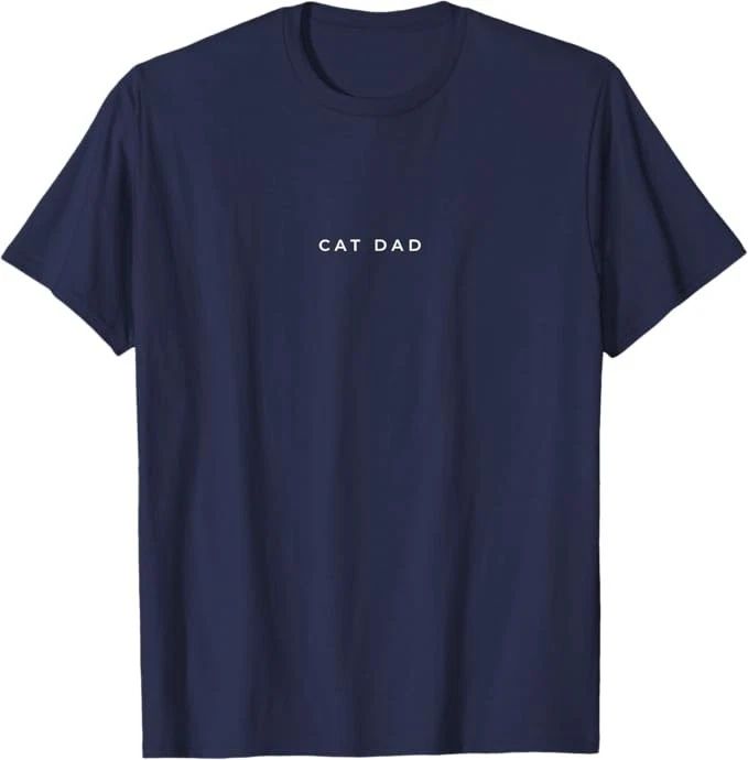 Cat Dad Cat Lover Funny Cat Minimalist Subtle Cat Unisex