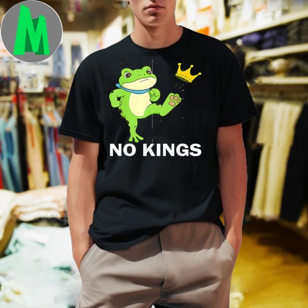No Kings Portland Frog Protest Shirt Unisex