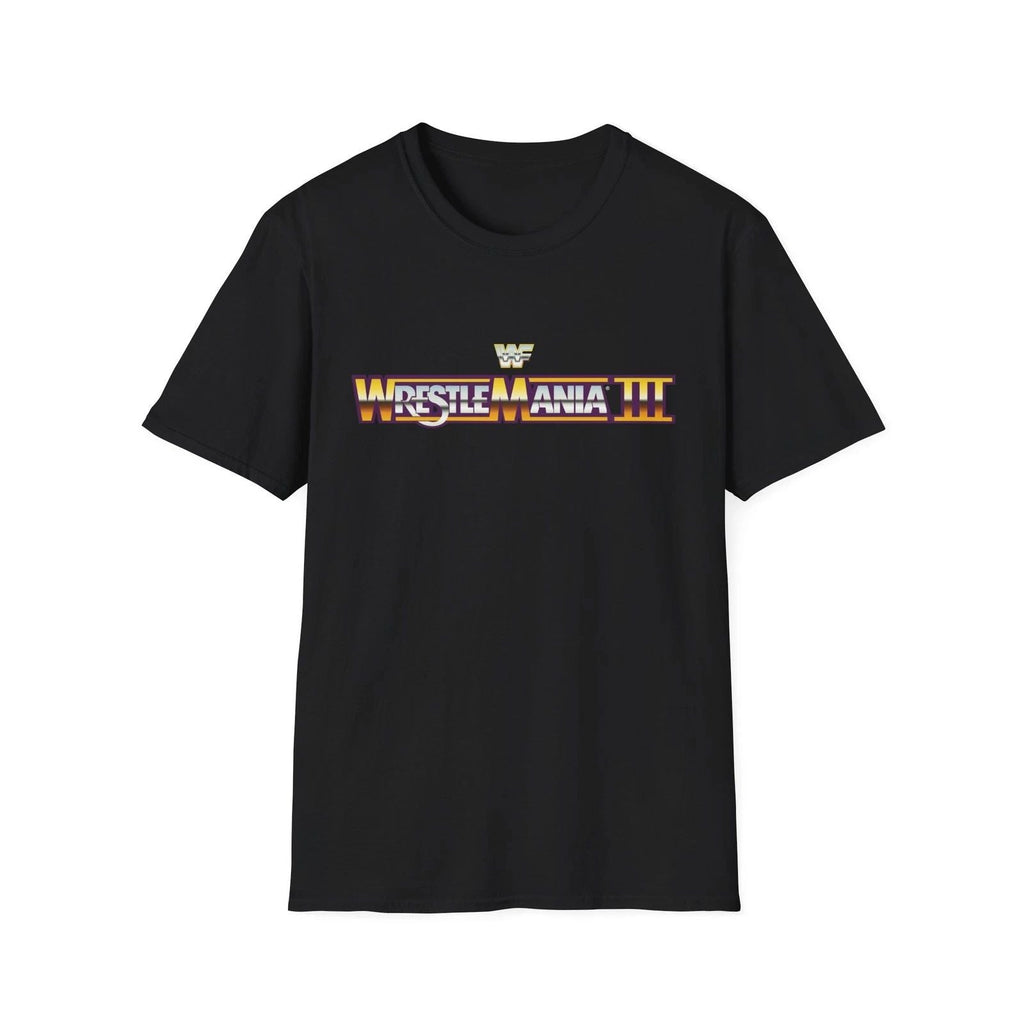 WrestleMania III logo | Pontiac Silverdome 1987 Unisex