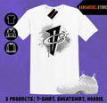 Tee Shirt Matching Foamposite One Triple White Match Sneaker Number 1 Cent Penny Unisex