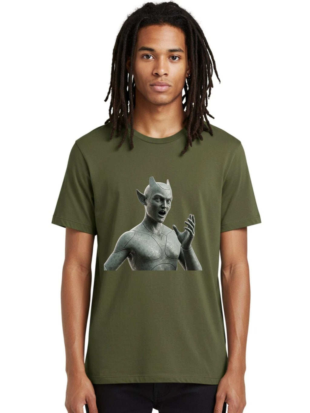 Grey-Elf Mens Graphic Tee, 100% Cotton, Casual Summer Wear Unisex
