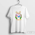 Classic Reindeer Unicorn Masked Holiday Cheer Christmas T Shirts Unisex