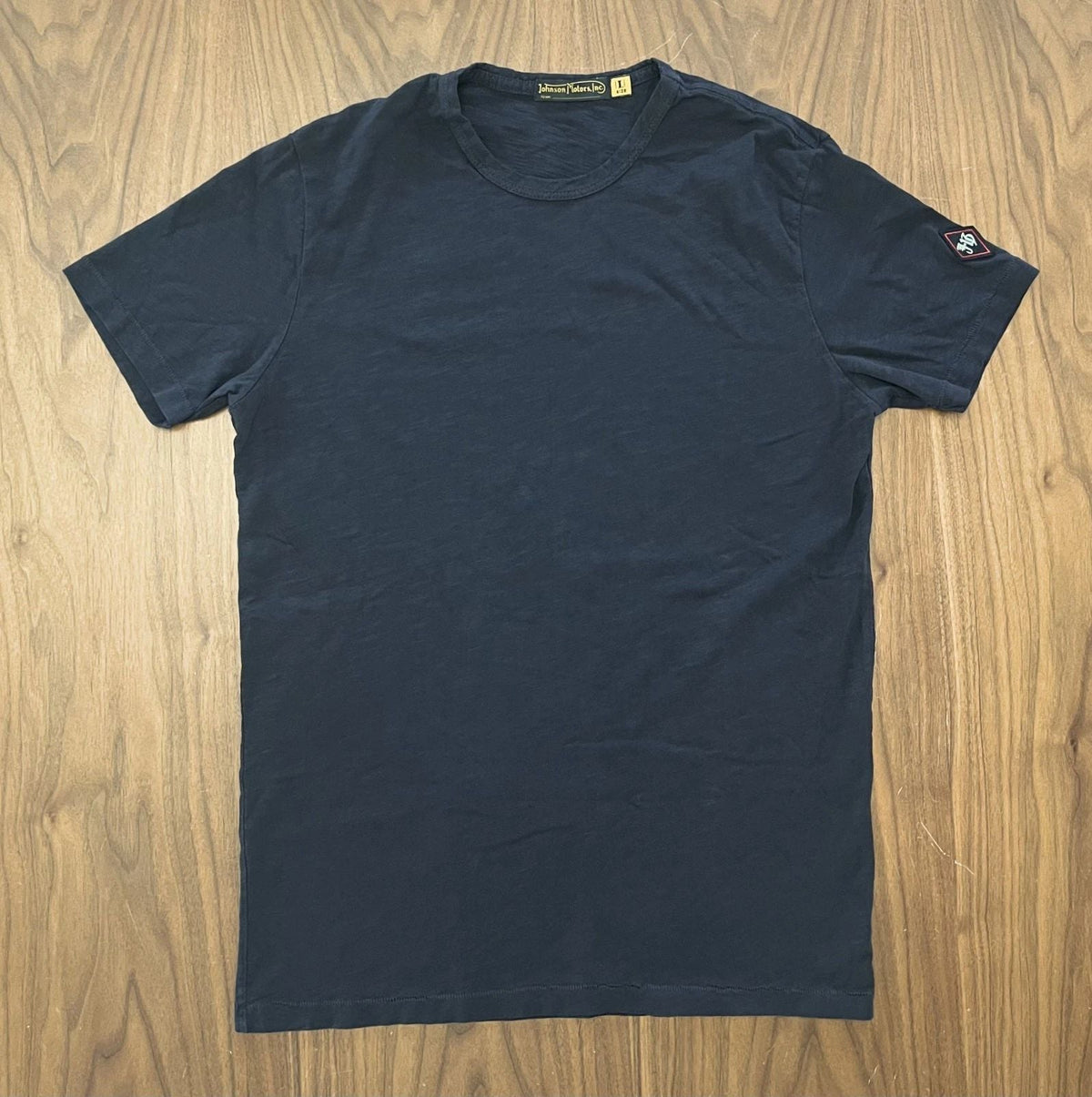 Johnson Motors - Blank - NWOT - Vintage Black - L* (sizing is off - see pics) Unisex