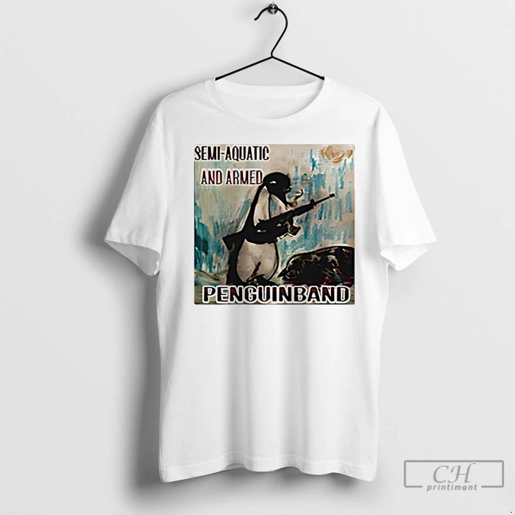 Premium Semi Aquatic And Armed Penguin Band Unisex