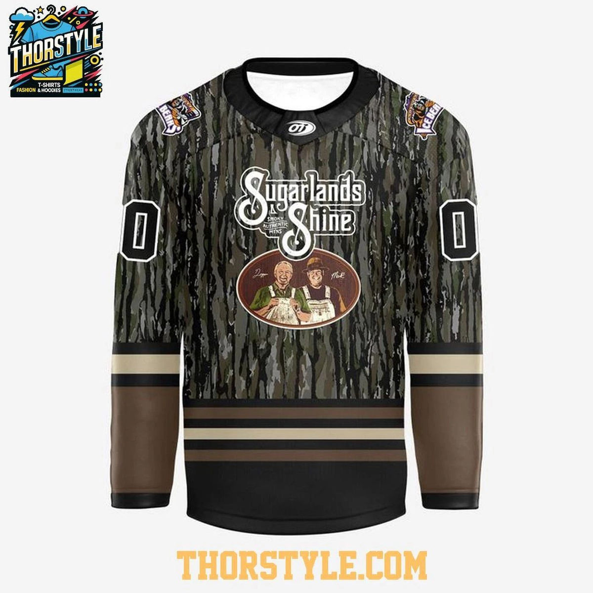 Personalize Knoxville Ice Bears 2026 Sugarland Shine Hockey Shirt Men's Fan Gear Unisex