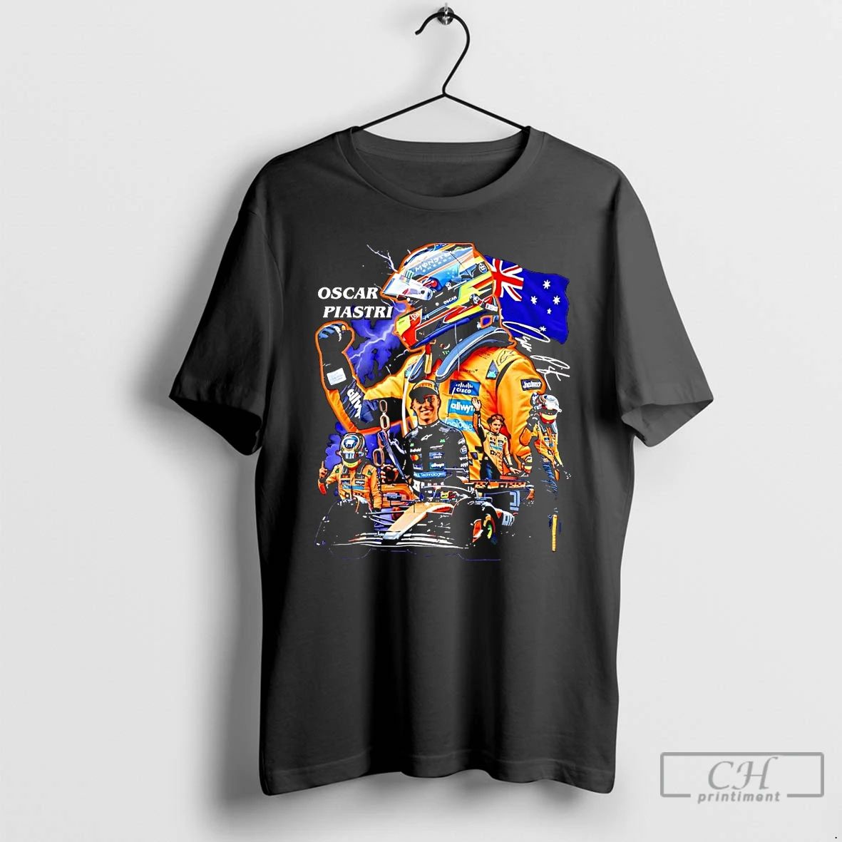 Classic Oscar Piastri 2025 Belgian Grand Prix At Spa Francorchamps T Shirts Unisex