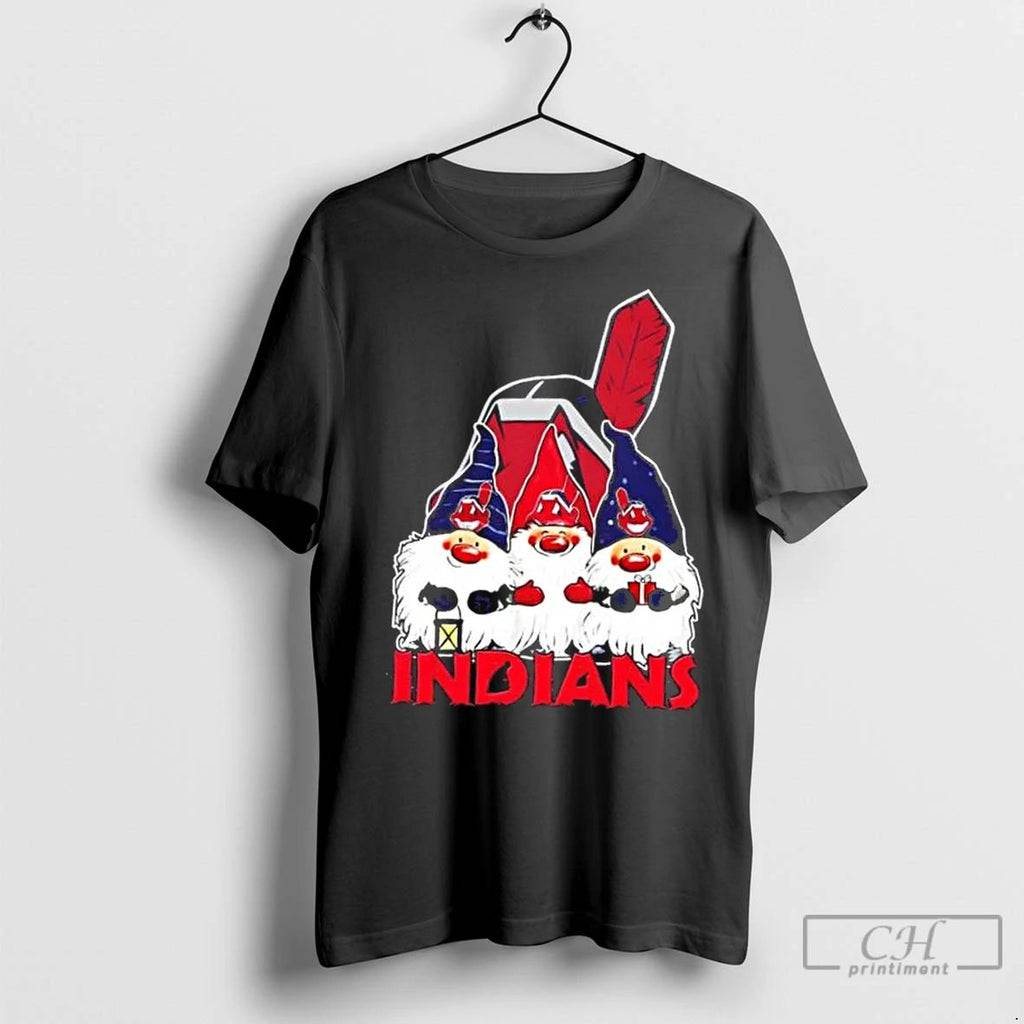 Classic Cleveland Indians X Gnomes Xmas Christmas Unisex