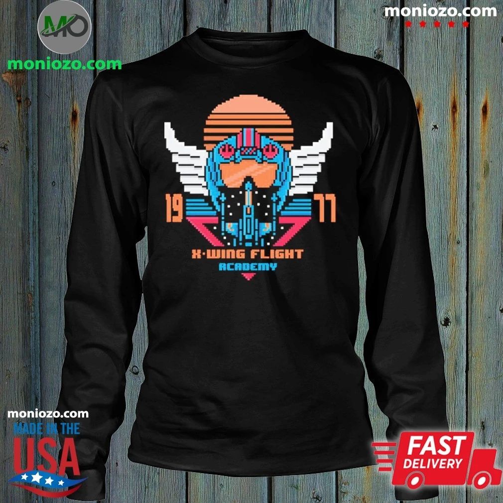 Original Pixel X-Wing Flight Academy Shirt Unisex