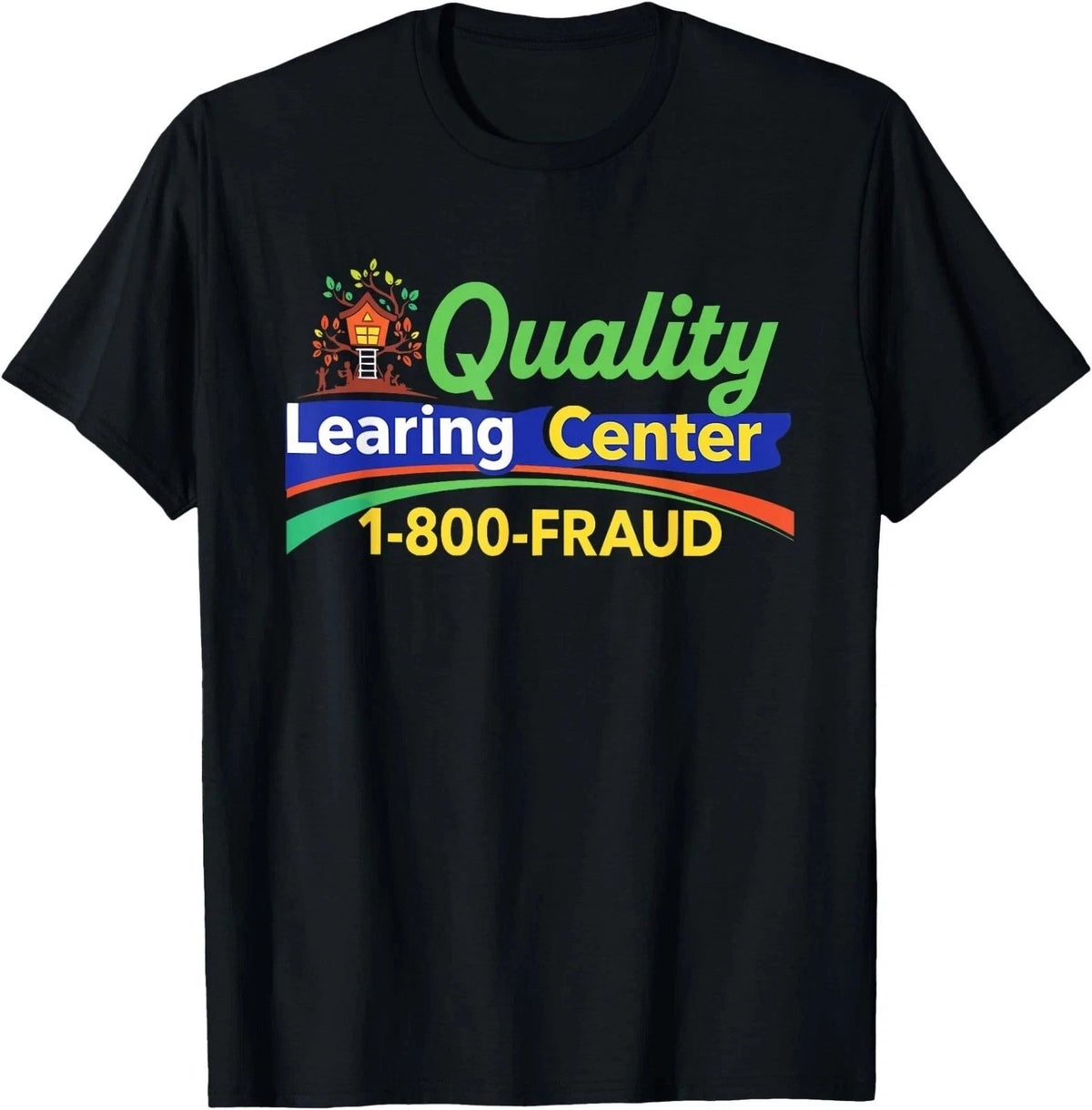 Retro Funny Quality Learning Center School Quote ,Unisex Tee Unisex