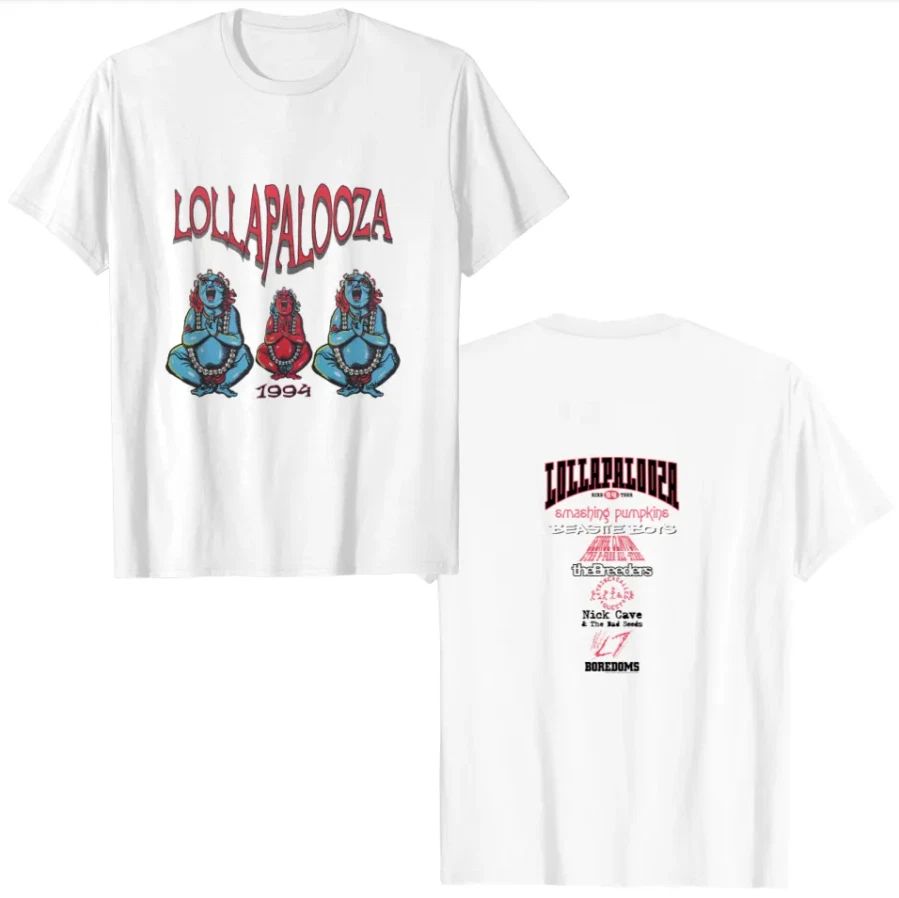 1994 Lollapalooza Vintage Concert – Heavyweight Rock Festival Tee for Me Unisex