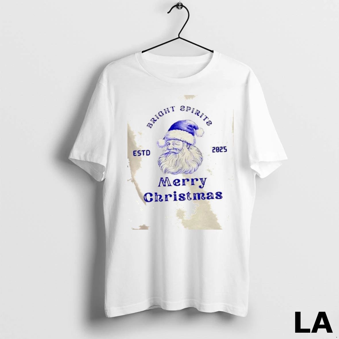 Original Bright Spirits Merry Christmas Estd 2025 Unisex