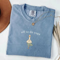 Funny Yoga Mom Goose Comfort Tee Unisex