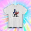 Texas Oil Rig | Texas Flag Pumpjack Graphic Tee | S-5XL Unisex